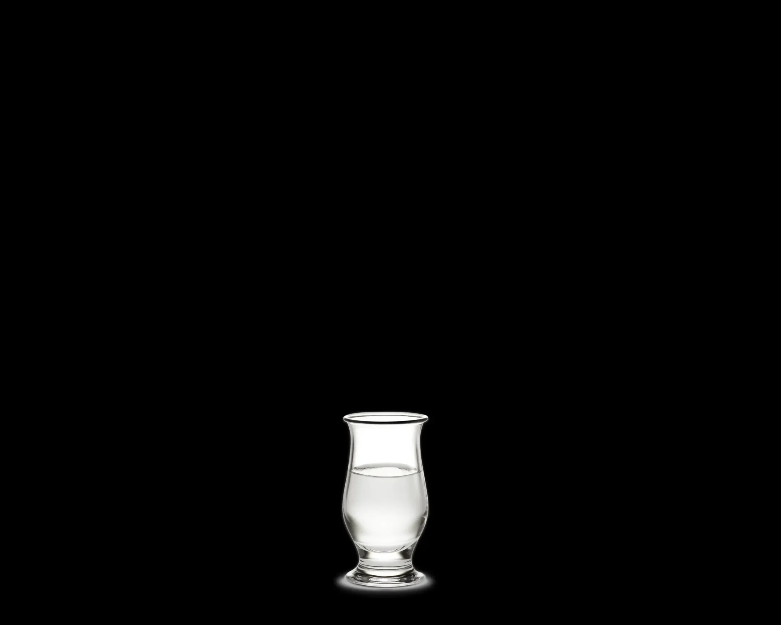 Holmegaard Snapseglas 3 cl i klar fra serien Idéelle