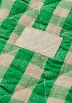 JUNA Bæk&Bølge Dalila Toiletbag 20x14 cm Grøn/Sand | Køb her