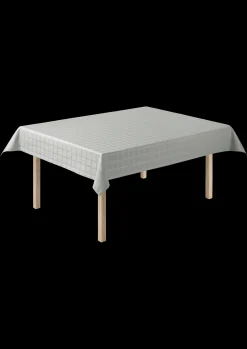 JUNA Damaskdug 150x320 cm i grå fra serien Brick | Køb her