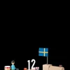 Kay Bojesen Fødselsdagstog Svensk eg/røget eg | Køb her