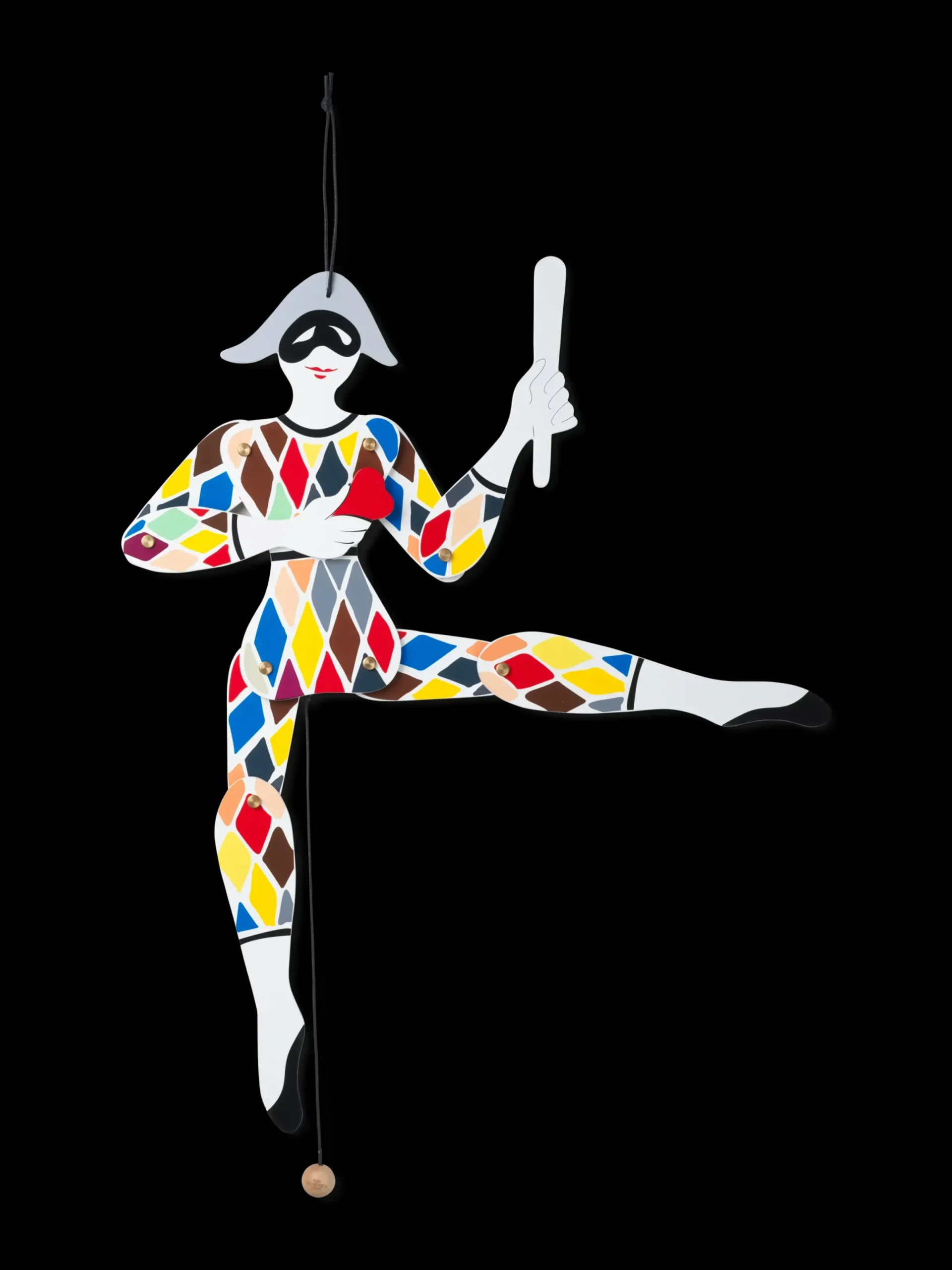 Kay Bojesen Harlekin sprællemand multi - Køb her