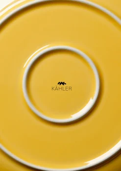 Kähler Colore Tallerken Ø27 cm saffron yellow | Køb her