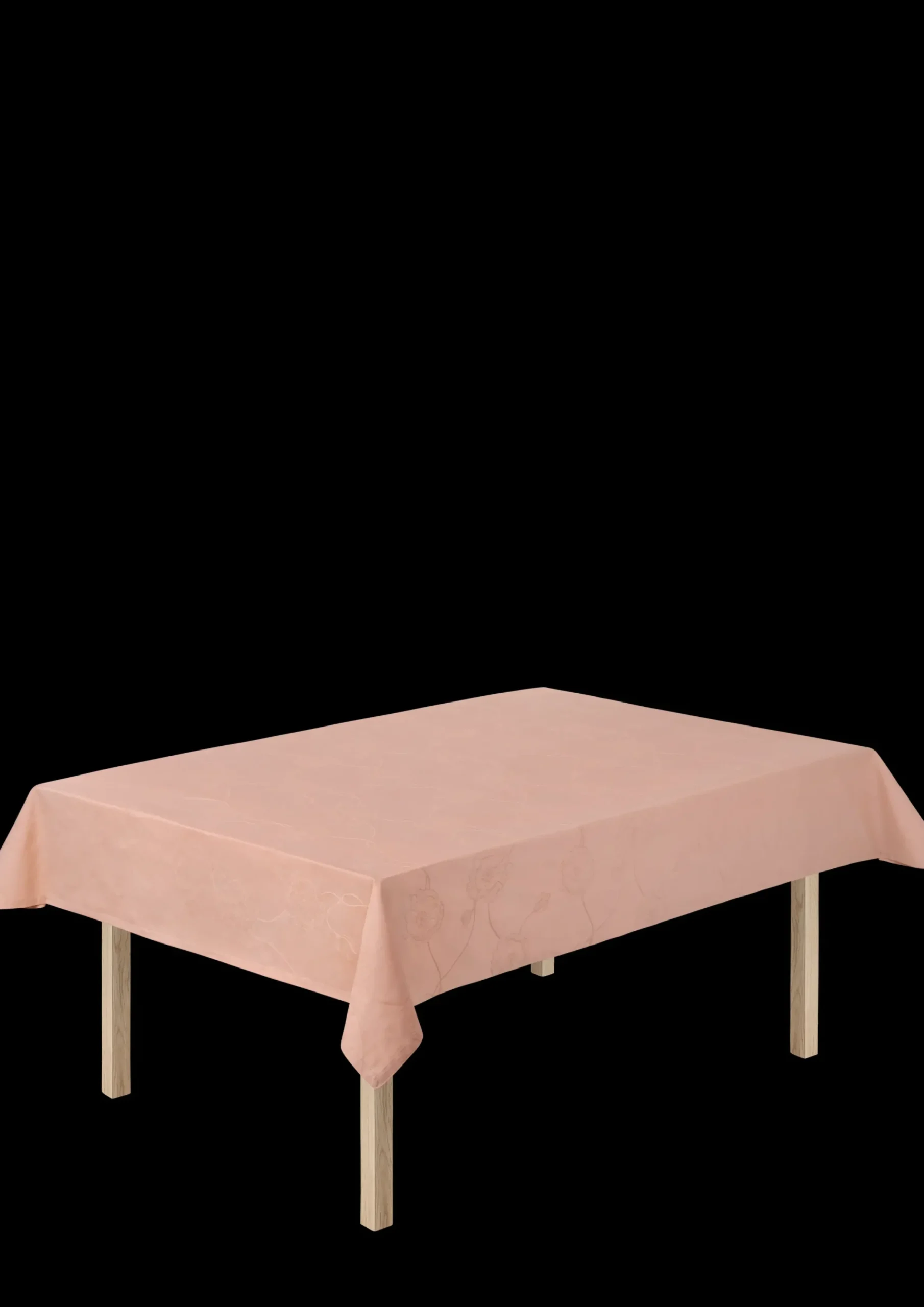 Kähler Damaskdug 150x370 cm i rosa | Køb hos Rosendahl.com