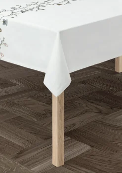 Kähler Hammershøi Christmas Dug 150x320 cm hvid m. deko