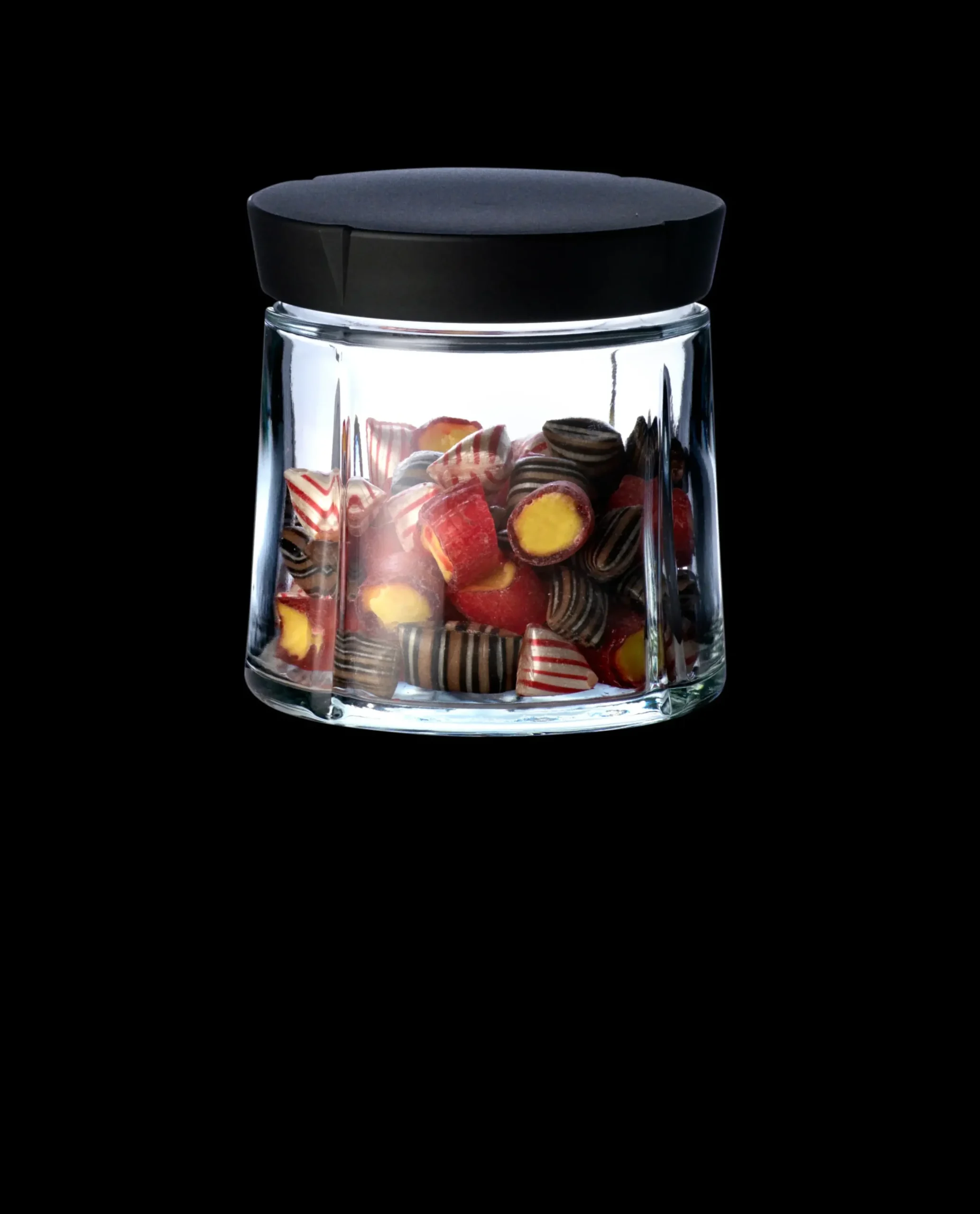 Rosendahl Grand Cru Opbevaringsglas 50 cl sort | Køb her